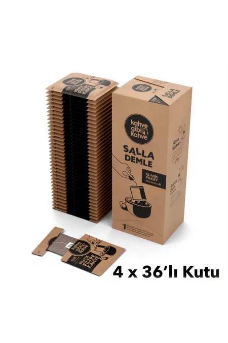 Kahve Gibi Kahve Klasik Paket – 144’lü Koli