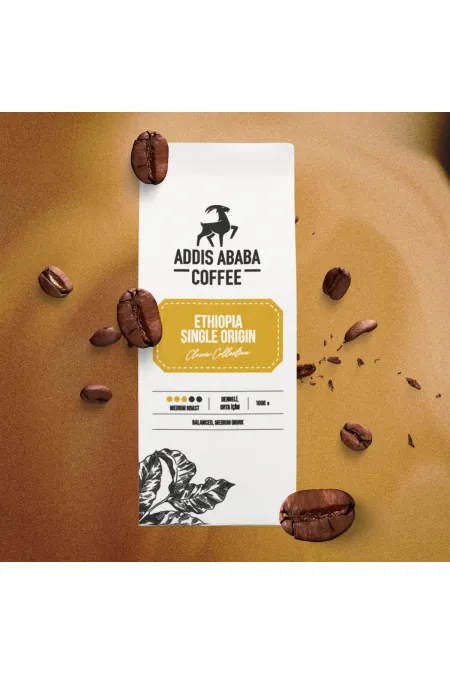 Etiyopya Single Orgin Çekirdek Kahve 1000 Gr